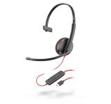 Poly Plantronics Blackwire 3210 Headset Mono USB-C 209748-101