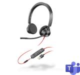 Poly Plantronics Blackwire 3325 Headset Duo USB-A MS 214016-01