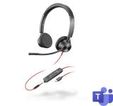 Poly Plantronics Blackwire 3325 Headset Duo USB-C MS 214017-01