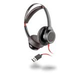Poly Plantronics Blackwire 7225 Headset Duo USB-A ANC schwarz 211144-01
