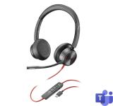 Poly Plantronics Blackwire 8225 Headset Duo USB-C MS ANC 214409-01