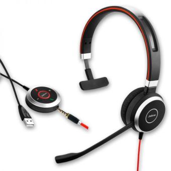 Jabra Evolve 40 UC Mono (USB und 3,5mm Klinke) 