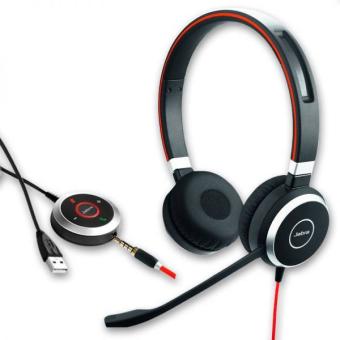 Jabra Evolve 40 MS Stereo (USB + 3,5mm Klinke)