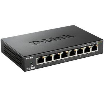 D-Link DGS-108 8x 10/100/1000Mbit Switch