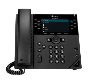 Poly Polycom VVX 450 IP Telefon PoE (ohne Netzteil) 2200-48840-025