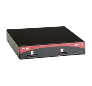 Portech MV-374G-3G VoIP Gateway 4x SIM 1x LAN
