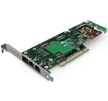 Sangoma B710100D 2 Ports BRI + 2 Ports FXS PCI + HW EC 